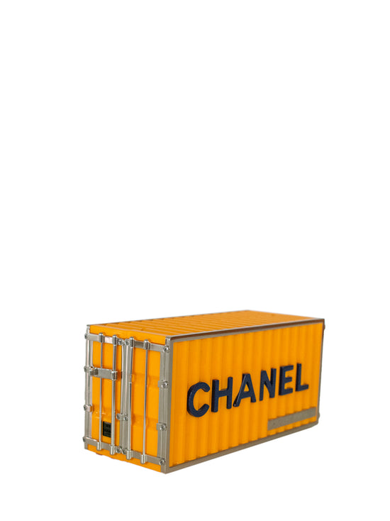 Yellow Paris Hamburg Shipping Container Minaudière Clutch Bag 2017