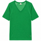 The Hermès Silk Top Green pairs green colouring with silk, giving this top a clear, considered presence. The design brings together V-neck, Embroidered logo, Short sleeves and Straight hem.