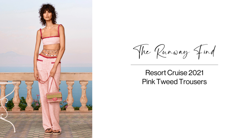 Pink Tweed Trousers