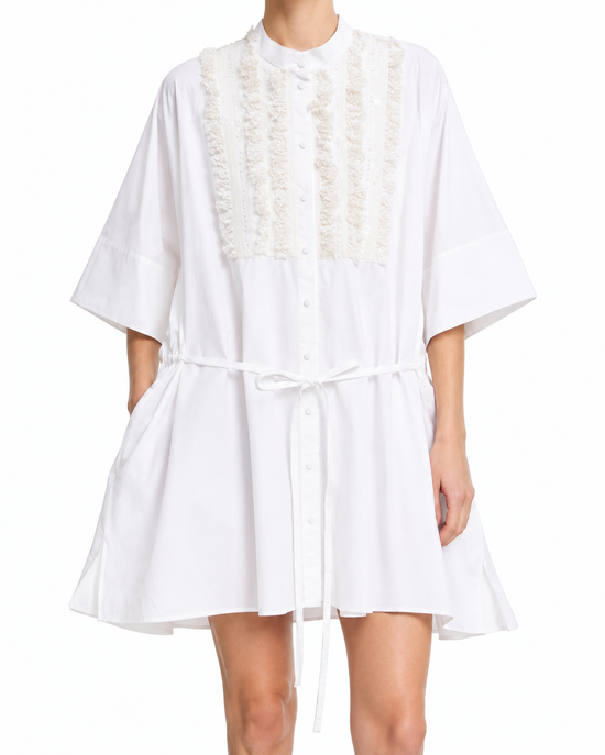 Valentino ruffle shirt, stylish women&