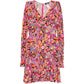  Versace Floral Print Dress