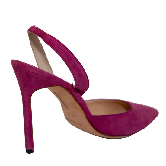Manolo Blahnik Pink Slingbacks