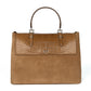 Double Flap Top Handle Bag
