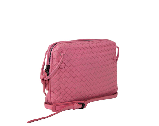 Pink Nodini Leather Crossbody Bag