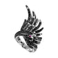 Boucheron Cypris Swan Black Diamond Ring