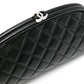 Black Quilted Timeless Clutch