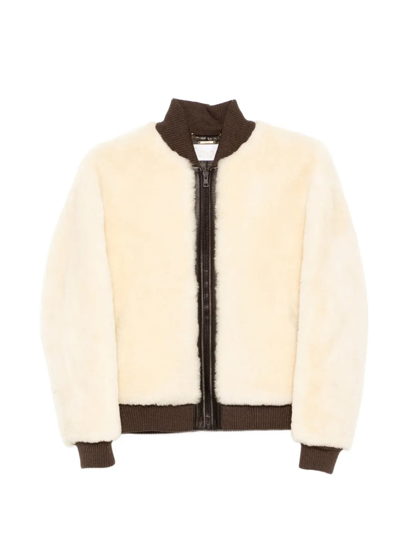 Shearling Bomber Jacket