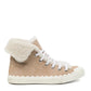 Shearling Beige Suede Kyle Sneakers