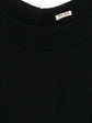 Black Short-Sleeve Dress