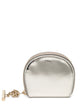 Silver Metallic Coin Purse w/ Mirror