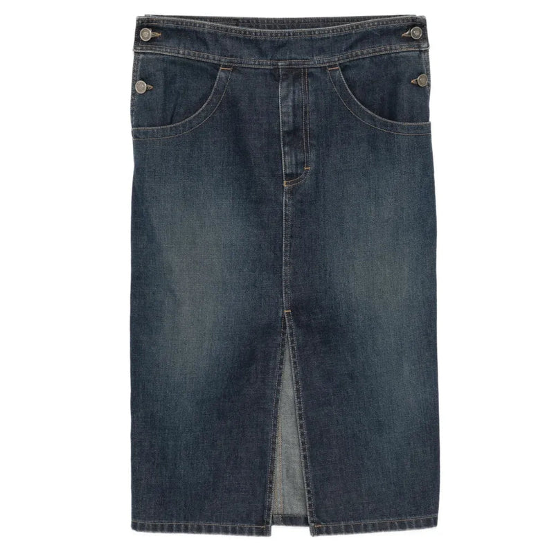 Pencil Denim Skirt