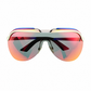 Dior Solar Shield sunglasses with black frames and dark tinted lenses, stylish and protective eyewear for sun protection.