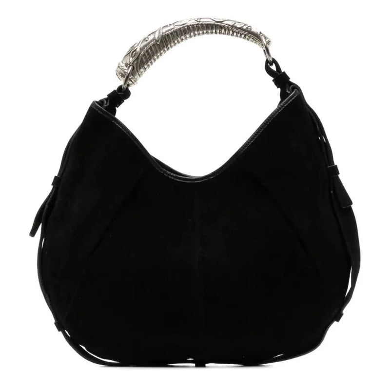 Mombasa Black Suede Bag