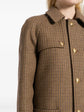 Brown Check Coat