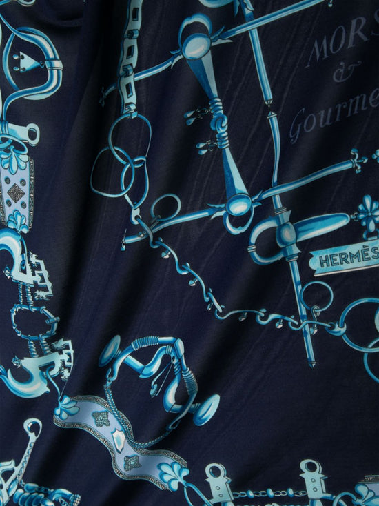 Mors et Gourmettes Silk Scarf