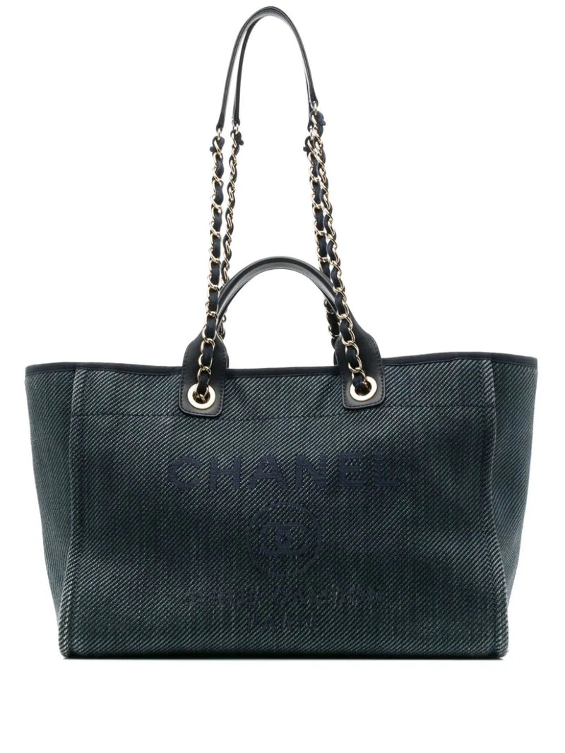 Deauville Tote Silver Hardware MM
