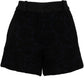 Navy Wool Shorts