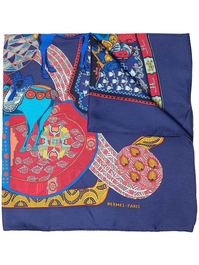 Art des Steppes Silk Scarf