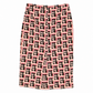Cloqué Jacquard Floral Pencil Skirt