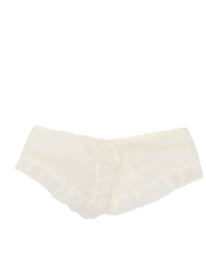 White Frill Collar