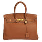 Birkin 35 Gold Togo GHW