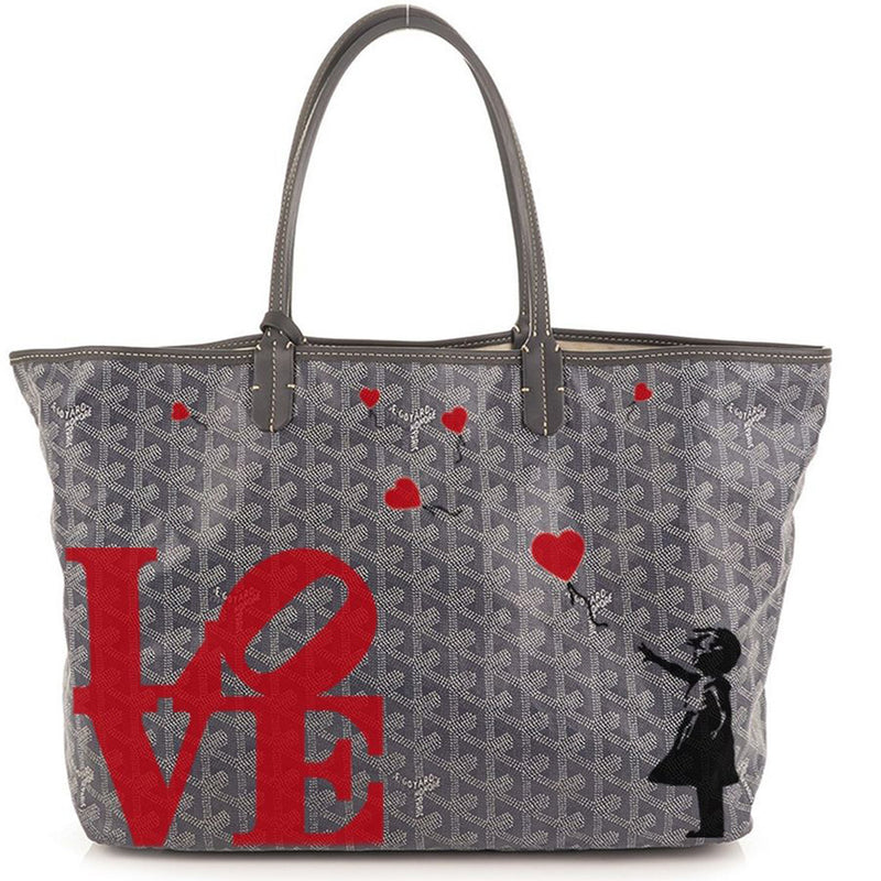 Customised Love Monogram St Louis PM Tote