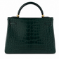 green alligator 32 cm kelly bag hermes