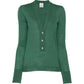 Pre-owned green wool top by CHANEL, stylish and cozy with a classic fit, perfect for elegant casual wear.
