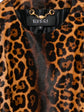 Leopard Print Ponyhair Jacket