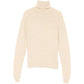 Beige Cashmere Turtleneck