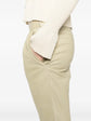Sage Leather Trousers