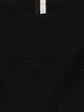 Black Sleeveless Wool Dress