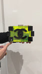 Translucent Yellow Lucite Lego Minaudiere
