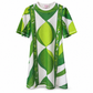 Emilio Pucci graphic-print dress featuring bold, colorful patterns and a stylish, flowing silhouette.