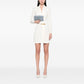 Satin Sequin Embroidered La Pausa Evening Clutch