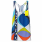 Emilio Pucci printed mesh tank top with colorful geometric pattern, sleeveless design, lightweight and stylish for casual wear.