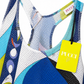 Emilio Pucci printed mesh tank top with colorful geometric pattern, sleeveless design, lightweight and stylish for casual wear.