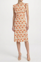 Floral Ruffled Midi Dress