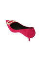 Roger Vivier Trompette Pumps Pink Suede