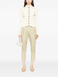 Sage Leather Trousers