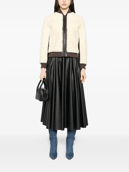Shearling Bomber Jacket