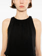 Black Silk Gown