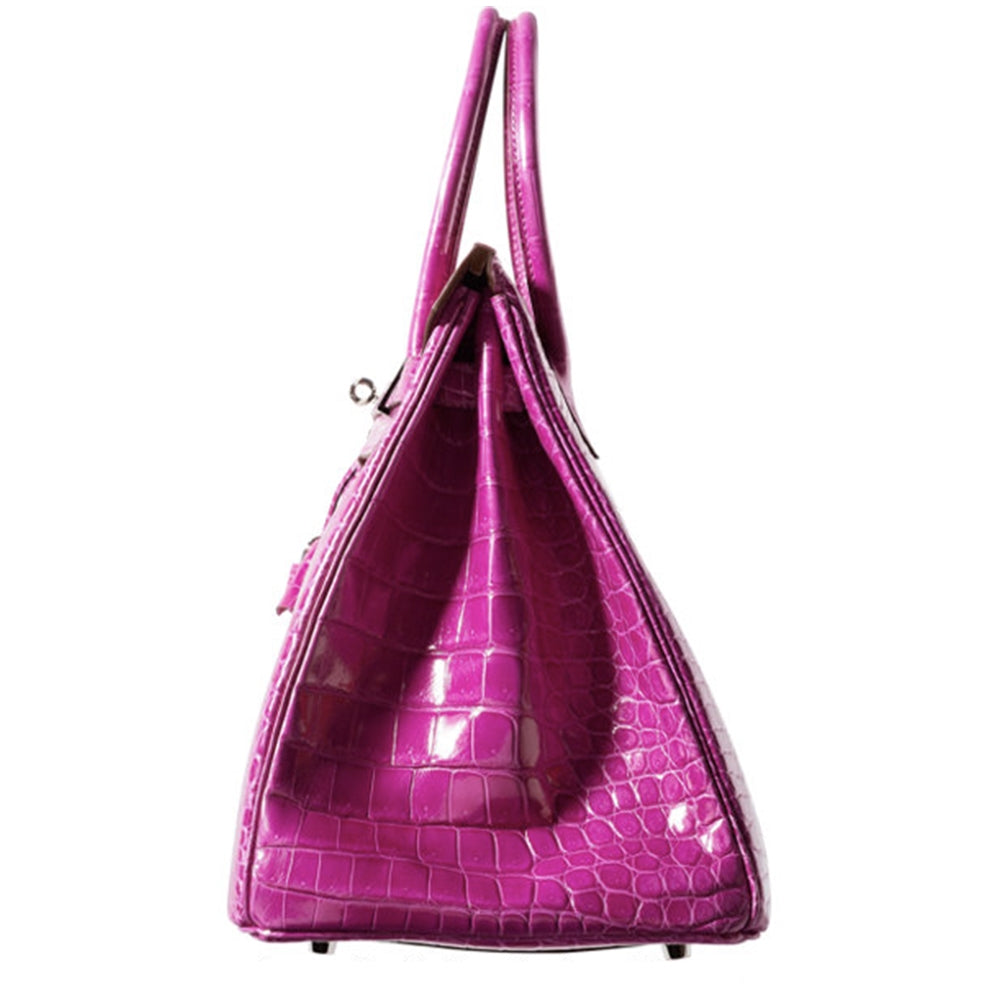 Rose Scheherazade Lisse 35cm Birkin Bag - rewindvintageofficial