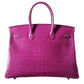 Rose Scheherazade Lisse 35cm Birkin Bag - rewindvintageofficial