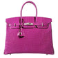 Rose Scheherazade Lisse 35cm Birkin Bag - rewindvintageofficial