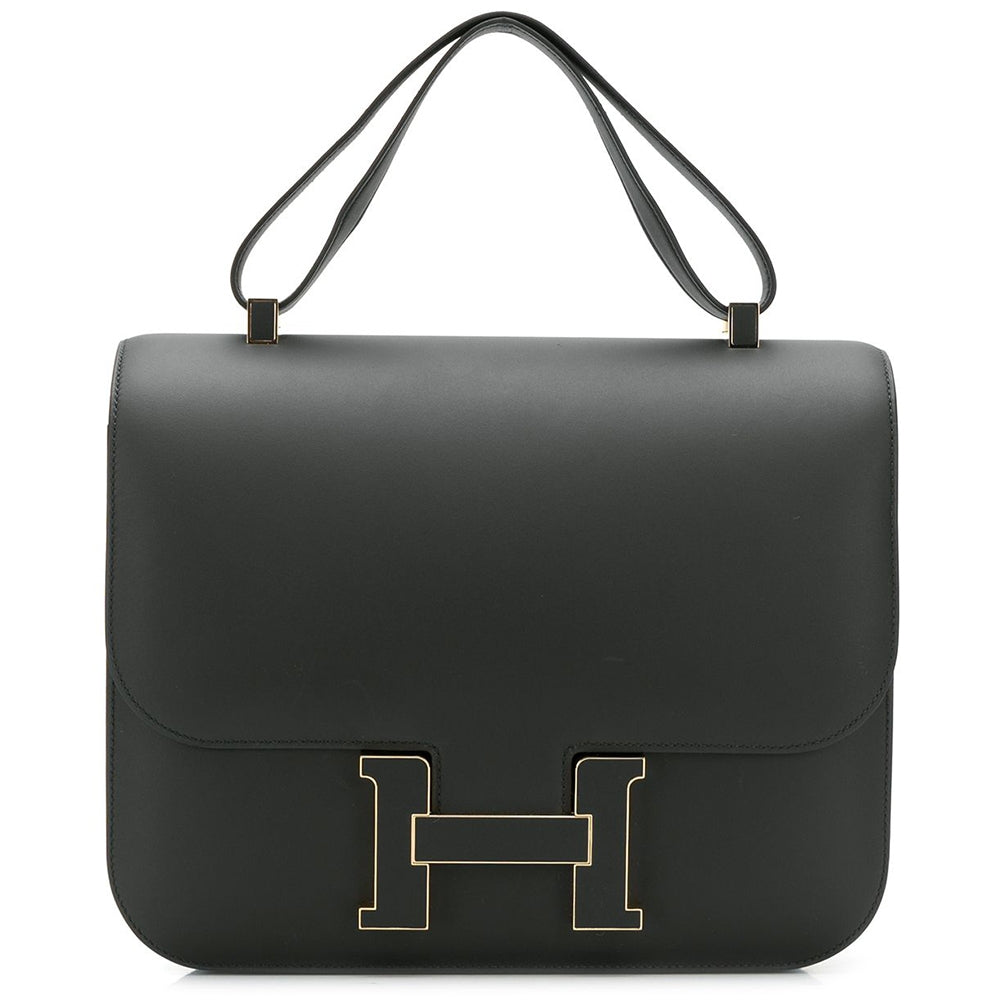 Hermes constance deals bag black