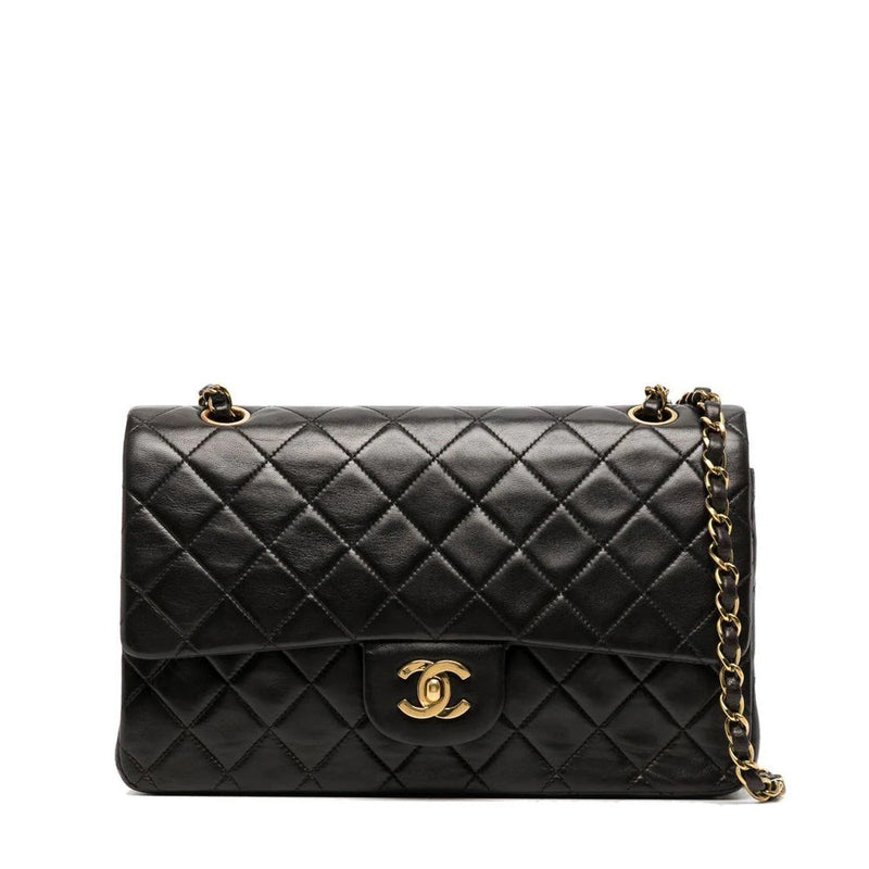 10 Inch Medium Double Flap Bag - Rewind Vintage Affairs