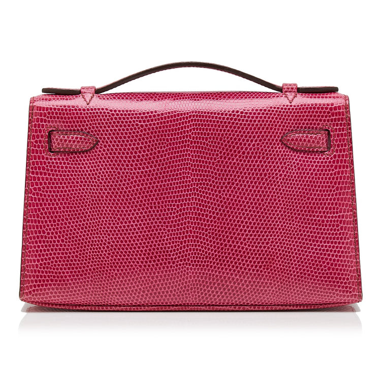 Fuchsia Kelly Pochette Bag - rewindvintageofficial