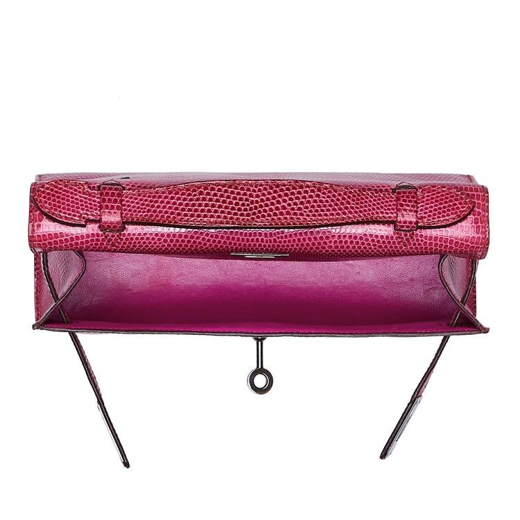 Fuchsia Kelly Pochette Bag - rewindvintageofficial