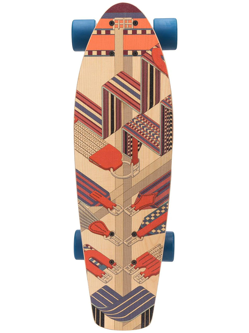 Multi-color Sangles En Zigzag Skateboard - rewindvintageofficial
